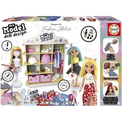 MY MODEL DOLL DESIGN FASHION ATELIER - EDUCA - Gioco di styling - 19350