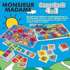 Educra Superpack Monsieur Madame - Set di 2 giochi educativi