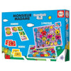 Educra Superpack Monsieur Madame - Set di 2 giochi educativi