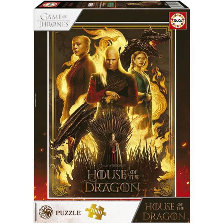 Puzzle - Educa - House of the Dragon - 1000 pezzi
