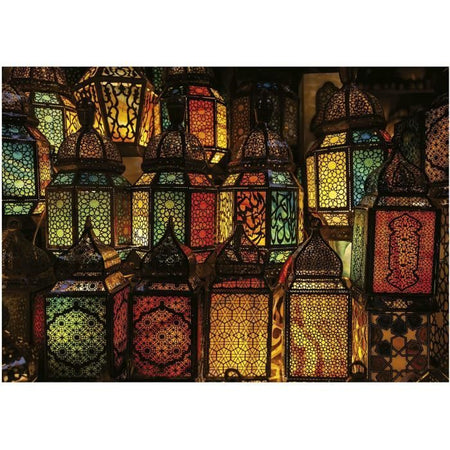 Lanterns Collage - 1000 camere puzzle