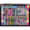 4 puzzle progressivi - EDUCA - Multi 4 Monster High 50-80-100-150