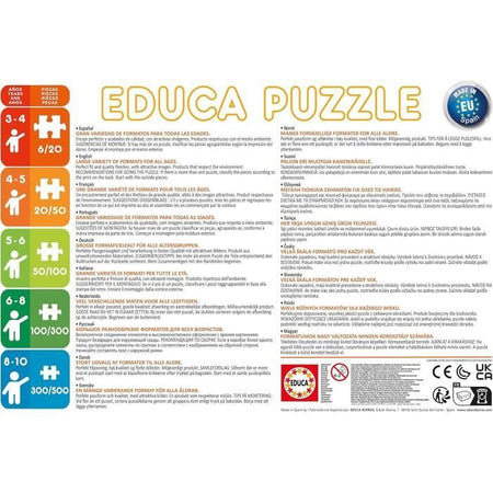 4 puzzle progressivi - EDUCA - Multi 4 Monster High 50-80-100-150