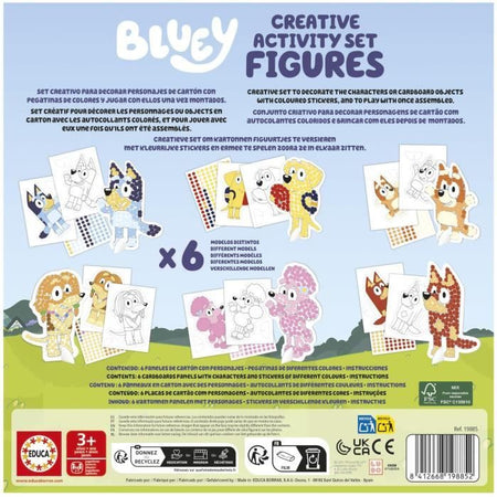 Set Creativo - EDUCA - Set Attività Creative Bluey  3D