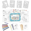 Set creativo - EDUCA - Decorazione e modellazione dei personaggi Bluey - 3 attività per bambini di 3 anni