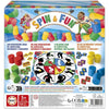 Spin & Fun - Gioco di equilibrio - EDUCA - Mette alla prova agilità ed equilibrio - Da 2 a 4 giocatori - Dai 5 anni in su