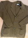 Cardigan bottoni collo camicia