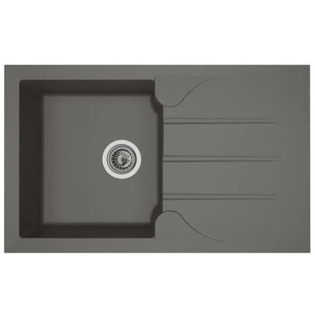 Sink Aloa 1 grigio vassoio di cemento