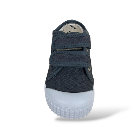 Sneakers bambino Victoria Basket Tiras Lona grigio tela velcro casual