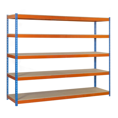 ECOFORTE 1806-5 CHIPBOARD AZUL/NARANJA/MADERA