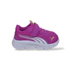 Puma FlexFocus Sneakers Bambina Fucsia Bianco – Leggere con Velcro | Taglie 20-35