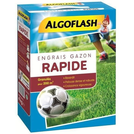Fertilizzante per erba ad azione rapida ALGOFLASH - 4 kg