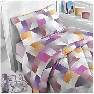 COMPLETO LENZUOLA LETTO 1 PIAZZA E MEZZA EVOLUTION Roseto