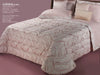 Trapunta matrimoniale art.Siria colore rosa Mon Amour imbottitura in fibra poliestere anallergica da gr.350 Sopra tessuto: PL sotto tessuto: cotone 100%