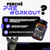 T-rex integratori pre workout, energy drink potente con creatina monoidrata, citrullina, taurina, arginina, beta alanina e vitamine - senza caffeina, 250 g (frutti di bosco, 250 g (confezione da 1))