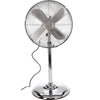 Ventilatore a piantana Cromo 3 velocità, pala da Ø 40 cm h 130 cm