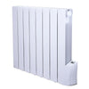 Radiatore elettrico a inerzia fluida - 1200W - WARM TECH - 230V - Fino a 50m3 - Bianco