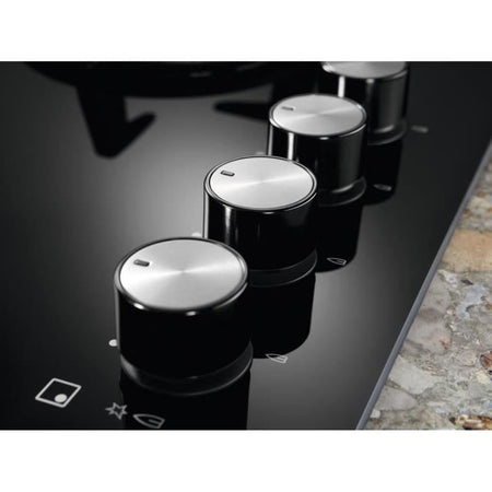 Piano cottura a gas - ELECTROLUX - KGG75362K - 5 fuochi - 74 x 51 cm - Nero