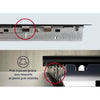 ELECTROLUX LIV6343 - Piano cottura - 4 fuochi - 7350W - Rivestimento in vetro - Nero
