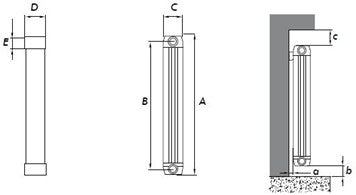 Elementi Alluminio Sira Rubino Int 800 Pz 10