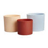 Vaso da fiori - Elho - Lex Pott - Set 14 - Blu Rosa Arancione - L 14 x P 13,8 x A 12 cm - Per interni - 100% riciclato