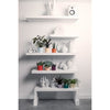 Vaso da fiori - Elho - Lex Pott - Set 14 - Bianco Verde Viola - L 14 x P 13,8 x A 12 cm - Per interni - 100% riciclato