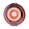Vaso da fiori - Elho - Lex Pott - Set 15 - Viola Rosso Rosa Viola - L 15 x P 14,8 x A 14 cm - Per interni - 100% riciclato