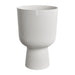 Vaso per fiori - Elho - Vibes Fold Coupe - Bianco - L 30 x P 29,5 x H 45 cm - Interno - 100% riciclato