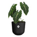 Vaso da fiori - Elho - Jazz Round - Nero -  26 x H 24 cm - Interno - 100% riciclato