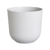Vaso per fiori - Elho - Jazz Round - Bianco -  26 x H 24 cm - Interno - 100% riciclato