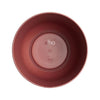 Vaso da fiori - Elho - Jazz Round - Rosso - L 30 x P 29,5 x H 27 cm - Interno - 100% riciclato