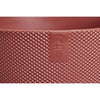 Vaso da fiori - Elho - Jazz Round - Rosso - L 30 x P 29,5 x H 27 cm - Interno - 100% riciclato