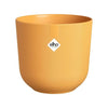 Vaso da fiori - Elho - Jazz Round - Giallo - L 35 x P 34,5 x H 32 cm - Interno - 100% riciclato