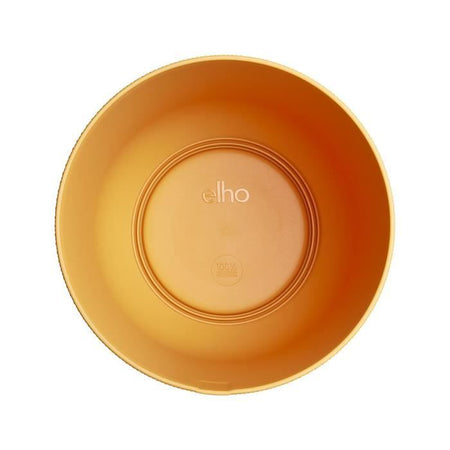 Vaso da fiori - Elho - Jazz Round - Giallo - L 35 x P 34,5 x H 32 cm - Interno - 100% riciclato