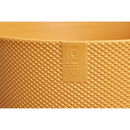 Vaso da fiori - Elho - Jazz Round - Giallo - L 35 x P 34,5 x H 32 cm - Interno - 100% riciclato