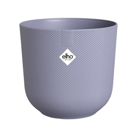 Vaso da fiori - Elho - Jazz Round - Viola - L 35 x P 34,5 x H 32 cm - Interno - 100% riciclato