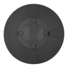 Vaso da fiori rotondo ELHO Bruxelles Wheels 40 - Nero - 39 x H 37 cm - interno - 100% riciclato