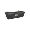 ELHO Balconniere Green Basics Allin1 50 - Esterno e balcone - L 25,7 x P 47,3 x H 16,7 cm - Living nero