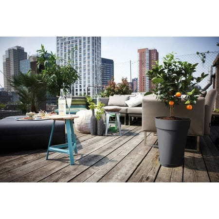 Piattino ELHO Round Loft Urban - 30 cm - Grigio antracite