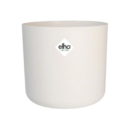 Vaso da fiori ELHO B.for Soft Round 35 - Bianco -  35 x H 32 cm - interno - 100% riciclato