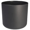 Vaso da fiori rotondo ELHO B.for Soft - Nero -  35 x H 32 cm - interno - 100% riciclato