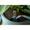 Elho Vaso da fiori con inserto autoirrigante 33 - Nero -  33 x H 31 cm - Accessori interni - 100% riciclato