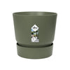 ELHO Portavaso rotondo Greenville 40 - Outdoor -  39 x H 36,8 cm - Verde foglia