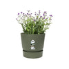 ELHO Portavaso rotondo Greenville 40 - Outdoor -  39 x H 36,8 cm - Verde foglia