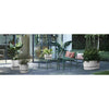 Vaso di fiori rotondo ELHO Greenville 25 - Esterno -  24,48 x H 23,31 cm - Grigio cemento vivente