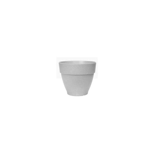 Elho Vibia Campana Fioriera rotonda 55 - Grigio -  55 x H 47 cm - da esterno - 100% riciclata