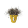 Vaso di fiori rotondo ELHO Loft Urban 25 - Esterno -  24,5 x H 22,2 cm - Giallo ocra
