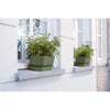 Greenville Oval piantatrice - Plastica - 50 - NERO