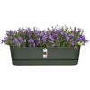 Greenville Oval piantatrice - Plastica - 50 - NERO