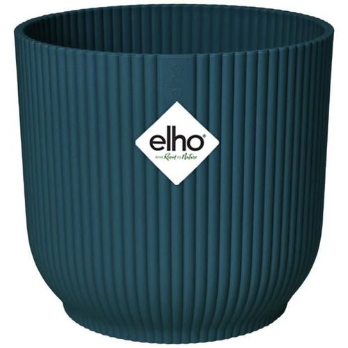 VIBE ROUME FLOWER POT - Plastica - 22 - Blu scuro